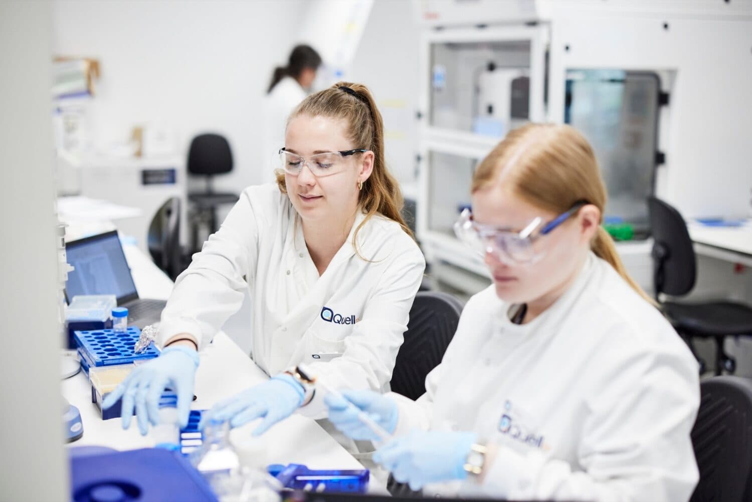 Scientists in the lab