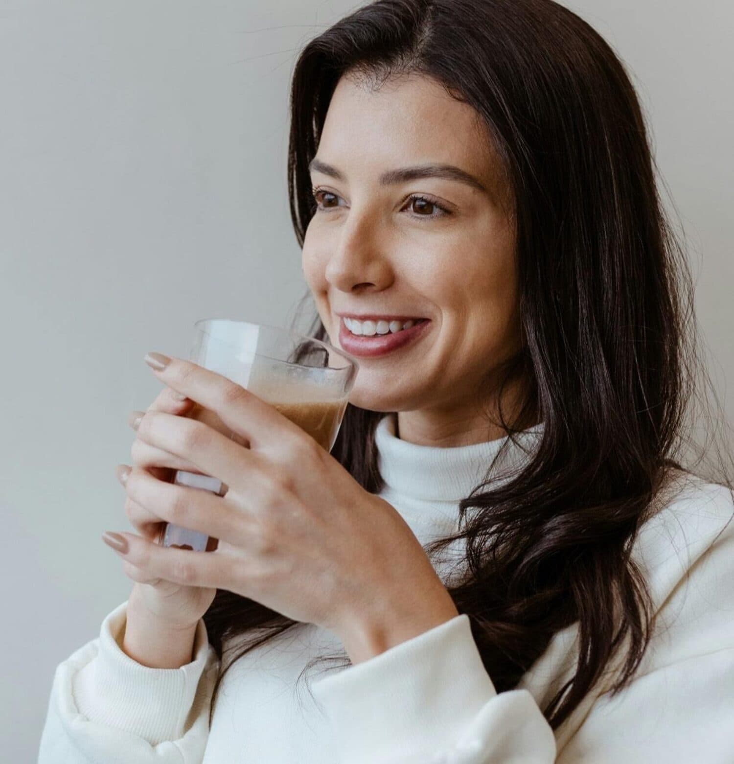 Person drinking
